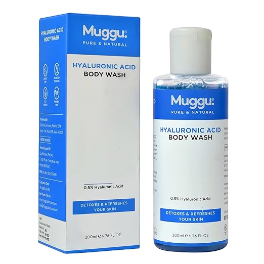 Muggu Skincare Hyaluronic Acid Body Wash - 200 ml