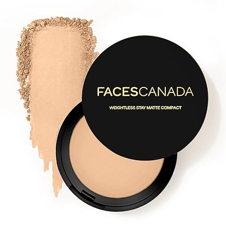 Faces Canada Weightless Stay Matte Finish Compact Powder - 9 gms