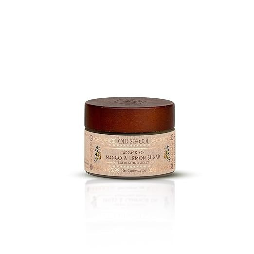 Old School Rituals Mango & Lemon Sugar Exfoliating Jelly Natural Face Scrub - 50 gms