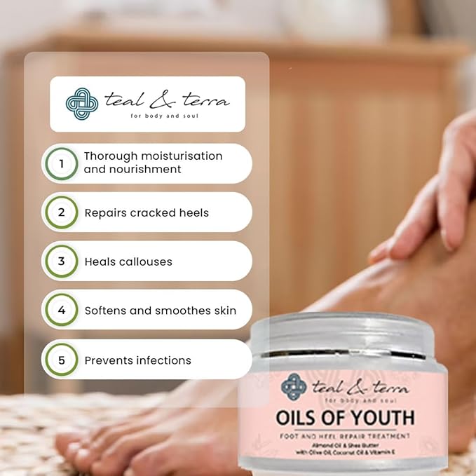 Teal & Terra Foot and Heel Repair Cream - 50 Gms