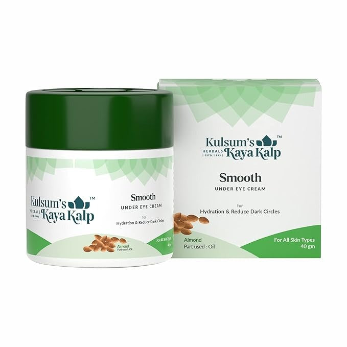 Kulsum's Kaya Kalp Herbals Smooth Under Eye Cream - 40 gms