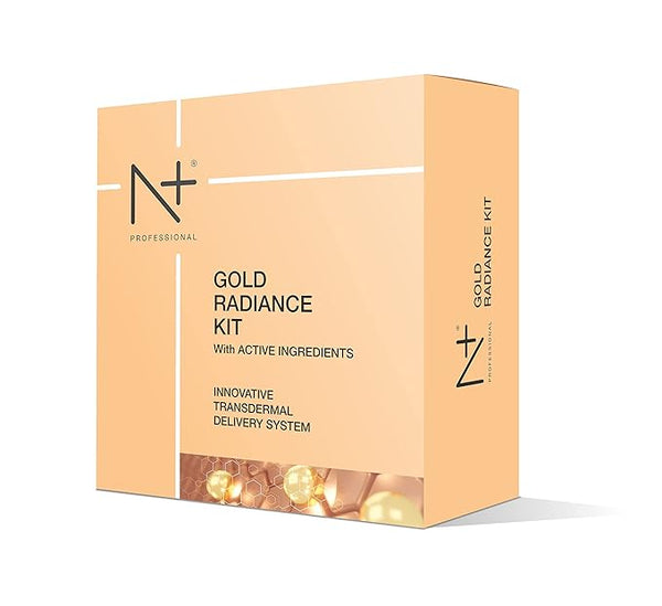 N Plus Professional Gold Radiance Facial Kit For Men & Women - 400 gms