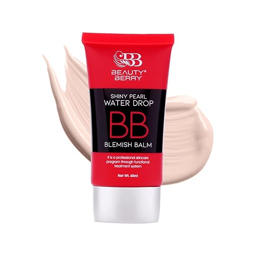 Beauty Berry Shiny Pearl Waterdrop Blemish Balm BB Foundation White Ivory - 40 ml