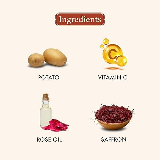 Old School Rituals Potatoes & Saffron Reviving Eye Mask - 15 gms