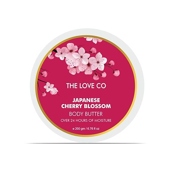 The Love Co. Japanese Cherry Blossom Body Butter - 200 ml