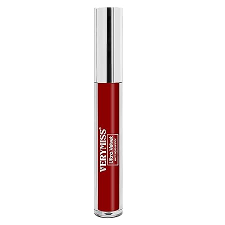 Verymiss Ultra Velvet Matte Liquid Lipstick 204 Burgandy Red - 2.6 ml