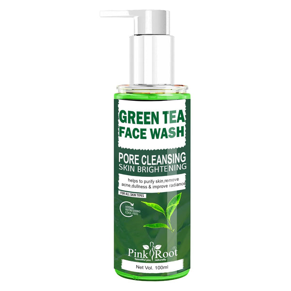 Pink Root Green Tea Pore Cleansing Facewash - 100 ml