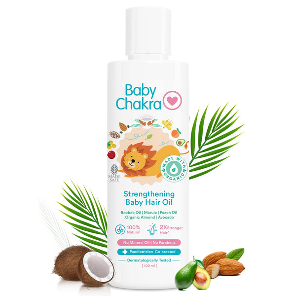 BabyChakra Strengthening Baby Hair Oil - 30 ml