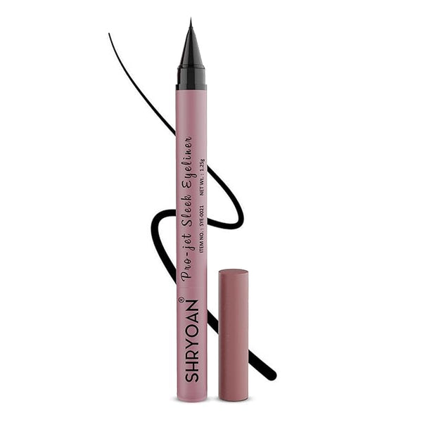 Shryoan Pro Jet Sleek Black Eyeliner - 1.25 gms