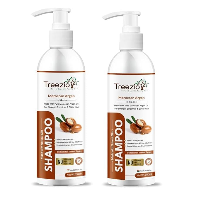Treezio Moroccan Argan Oil Shampoo - 250 ml