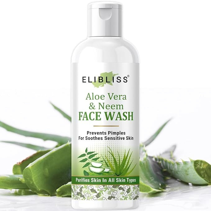 Elibliss Neem & Aloe Vera Face Wash - 50 ml