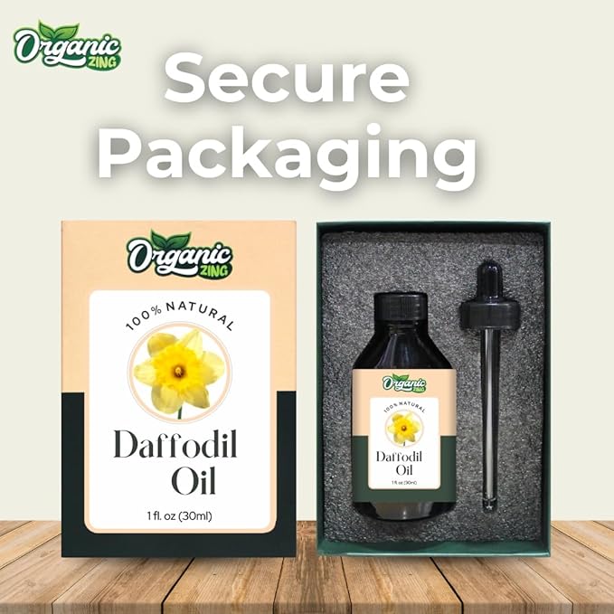 Organic Zing Daffodil (Narcissus Jonquilla) Oil | Essential Oil for Aroma and Diffusers- 30 Ml