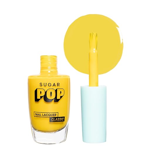 Sugar Pop Nail Lacquer Hello Yellow (Bright Yellow) - 10 ml