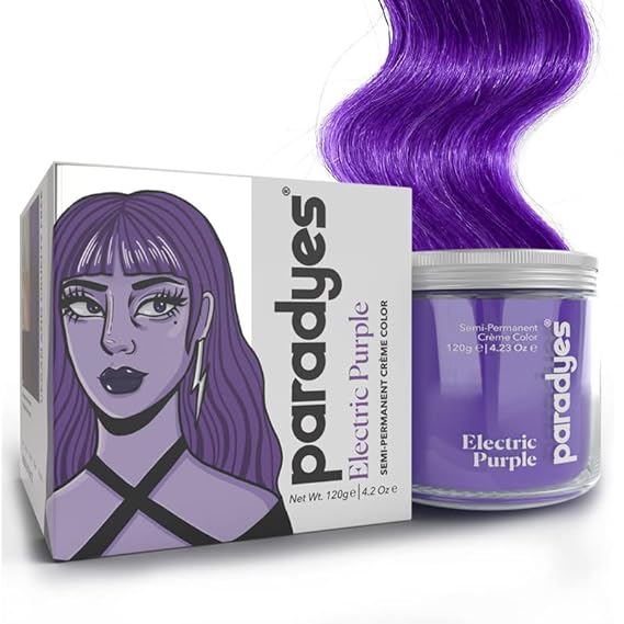 Paradyes Semi-permanent Electric Purple - 120 gms