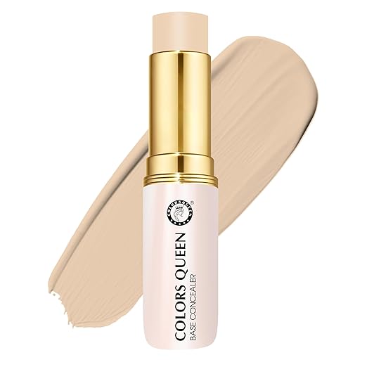Colors Queen Perfect Oil Free Base Concealer 01 Ivory Pink - 8 gms