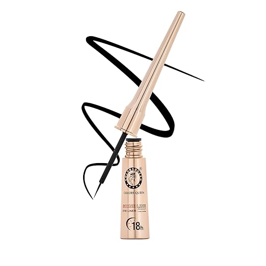 Colors Queen Black Shine Line Eyeliner - 6 ml
