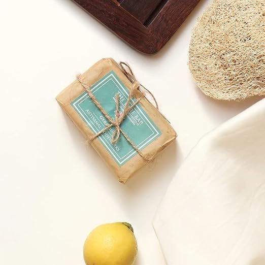 The Bare Bar Geranium Soap Bar - 100 gms