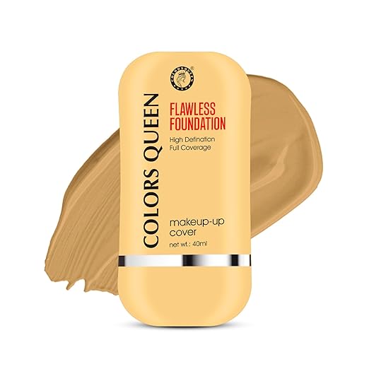 Colors Queen Flawless Makeup Cover Foundation 06 Medium Beige - 40 ml
