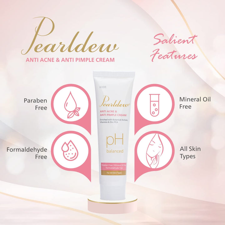 Pearldew Anti Acne & Anti Pimple Cream - 25 Gms