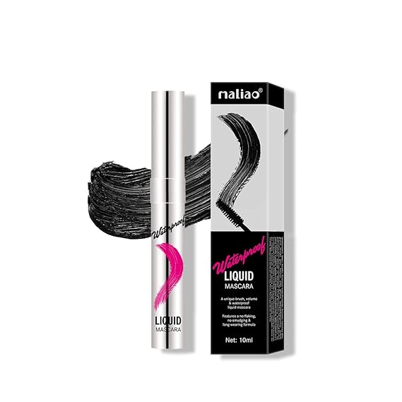 Maliao Waterproof Liquid Mascara - 10 ml