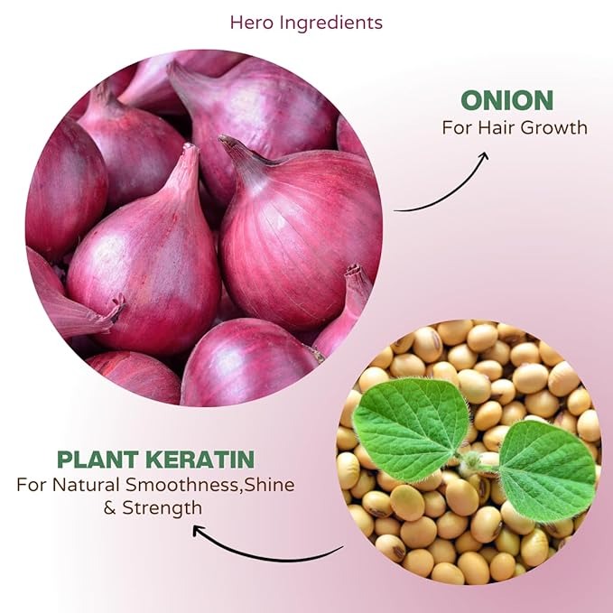 Treezio Onion Oil & Plant Keratin Shampoo - 250 ml