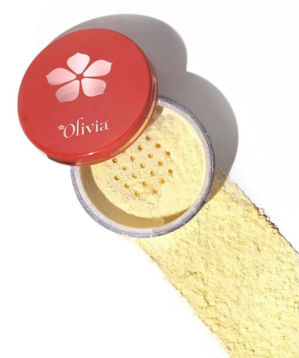 Olivia Skinsync Makeup Fixing Matte Powder Yellow - 20 gms