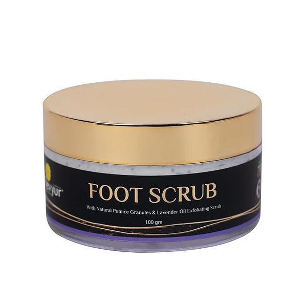 Revyur Speciality Naturals Foot Scrub with Natural Pumice Granules and Lavender Oil - 100 gm
