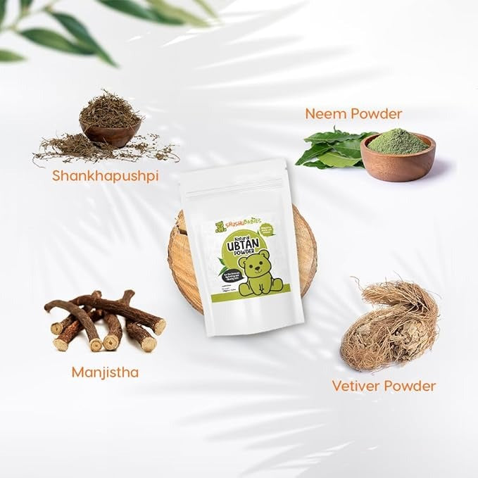 ShuShu Babies Ayurvedic Ubtan Powder Natural Cleansing Powder - 100 gms