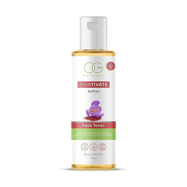 OG BEAUTY Natural SkinTivate Saffron Face Toner - 100 ml
