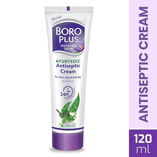 Boroplus Antiseptic Cream Provides 24Hrs Moisturisation - 120 ml