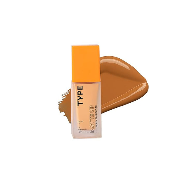 Type Beauty Matte Up Serum Foundation 335 Caramel - 150 gms