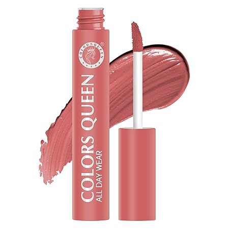 Colors Queen All Day Wear Liquid Lipstick Nude Frost - 12 gms