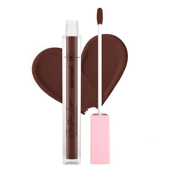 Shryoan Butter Luxe Satin Matte Liquid Lipstick Shade 15 - 6 ml