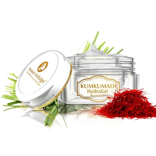 Passion Indulge Kumkumadi Natural Hydragel Moisturizer - 50 gms
