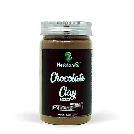 Herbtoniq Organic Chocolate Clay Powder - 200 gms