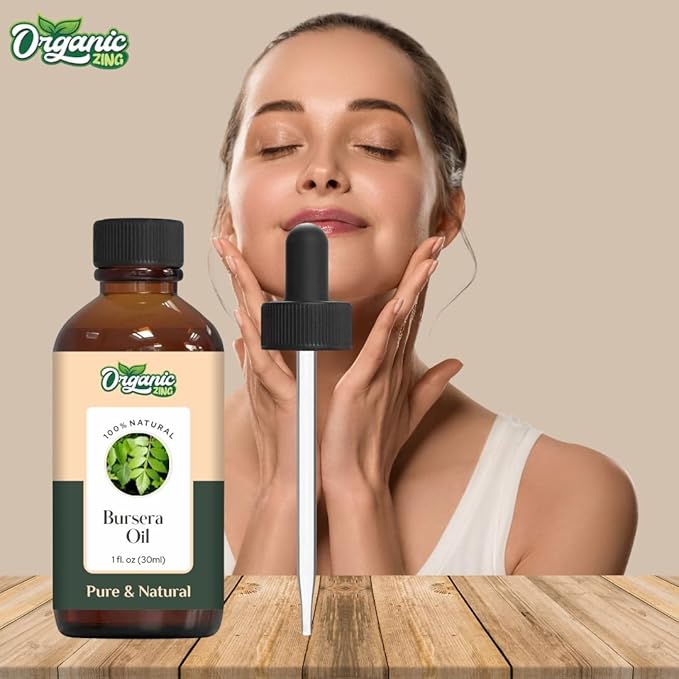 Organic Zing Bursera (Bursera Glabrifolia) Oil | Essential Oil for Skin Care, Aroma & Diffuser - 30 Ml