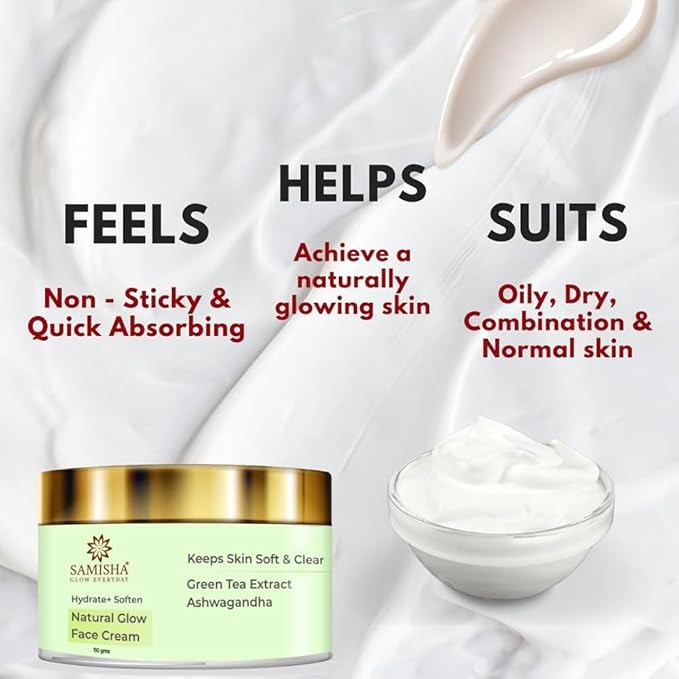 Samisha Face Cream For Glowing Skin - 50 gms