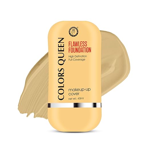 Colors Queen Flawless Makeup Cover Foundation Classic Ivory - 40 ml