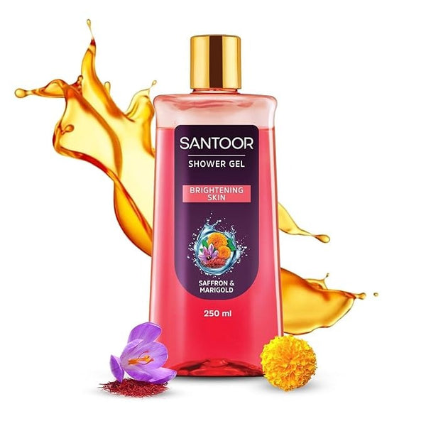 Santoor Brightening Shower Gel - 250 ml