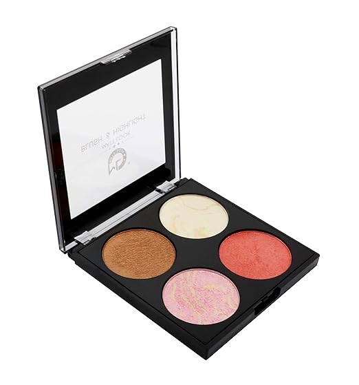 Mattlook Make-up Series Baked Blush & Highlight Palette Multicolor 01 - 12 gms
