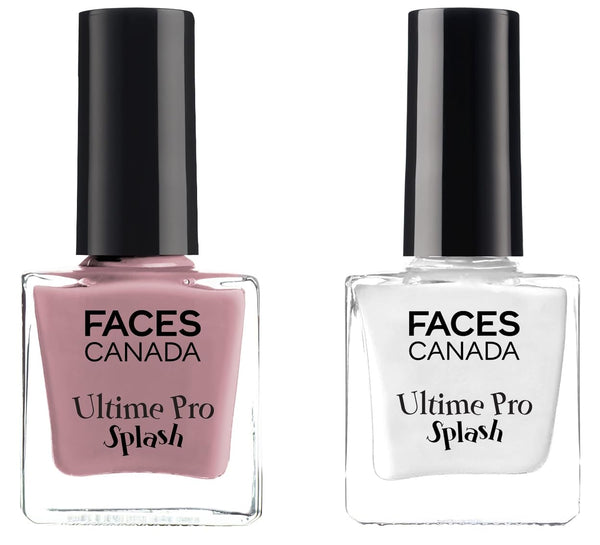 Faces Splash Glossy Nail Enamel  & Splash Glossy Nail Enamel Combo