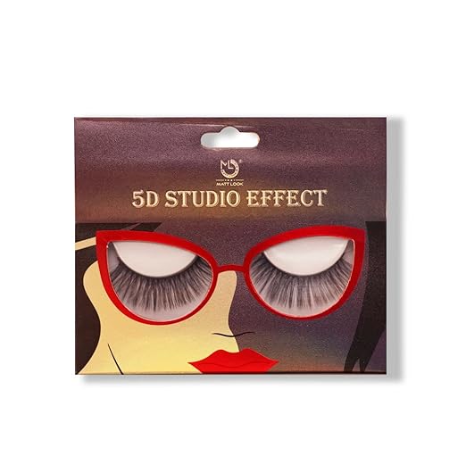 Mattlook 5d Studio Effect Eyelashes Collection Tweezers Wing Woman - 2 gms