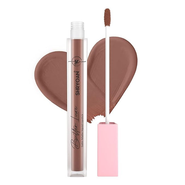 Shryoan Butter Luxe Satin Matte Liquid Lipstick Shade 13 - 6 ml