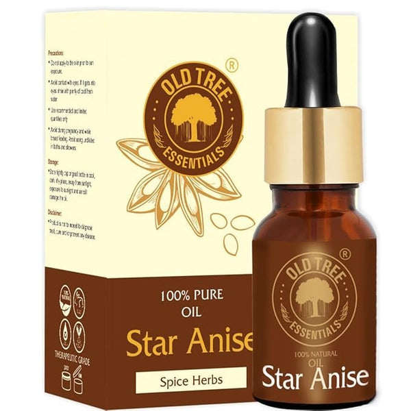 Old Tree Star Anise Essential Oil for Face - 15 ml