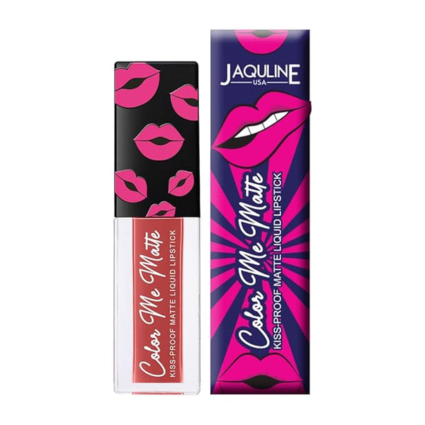 Jaquline USA Color Me Matte Long Lasting Liquid Lipstick Plum - 5 ml