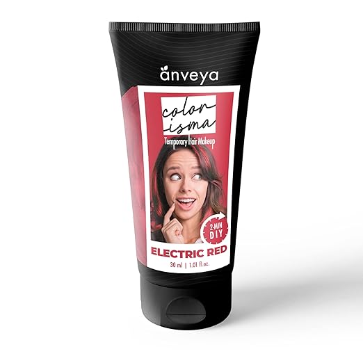 Anveya Colorisma Hair Color Makeup Electric Red - 30 ml