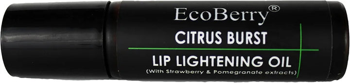 Citrus Burst Lip Lightening Oil For Dry, Chapped, Darkened Lips For Men & Women | Winter care | Moisturizer | 100% Pure, Natural & Handmade, Chemical Free, Preservative Free, Paraben Free | Vegan 8ml