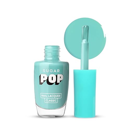 Sugar Pop Nail Lacquer Mint Marvel (Mint Blue) - 10 ml