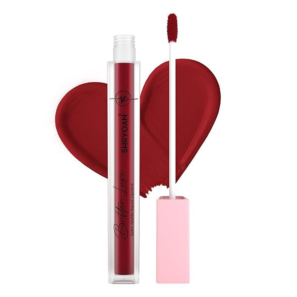 Shryoan Butter Luxe Satin Matte Liquid Lipstick Shade 06 - 6 ml