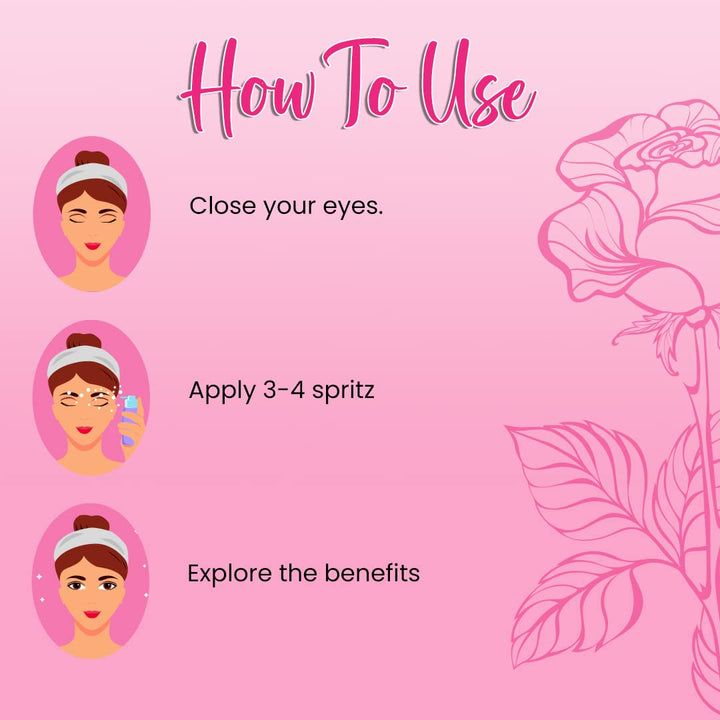Ryllz Essentials Pure Rose Water - 100 ml